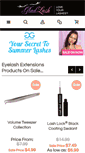 Mobile Screenshot of eyelashextensions.com